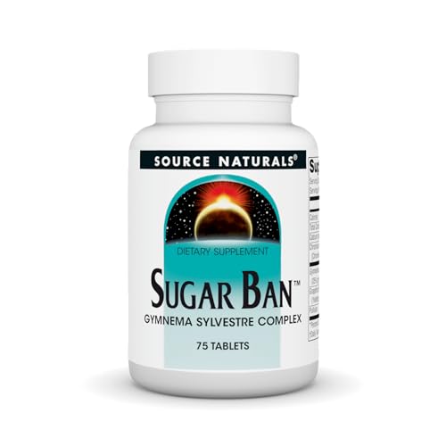 Source Naturals Sugar Ban Gymnema Sylvestre Complex 75 Tablets